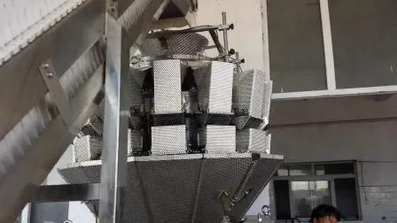 Confezionatrice semiautomatica per alimenti con trasportatore inclinato