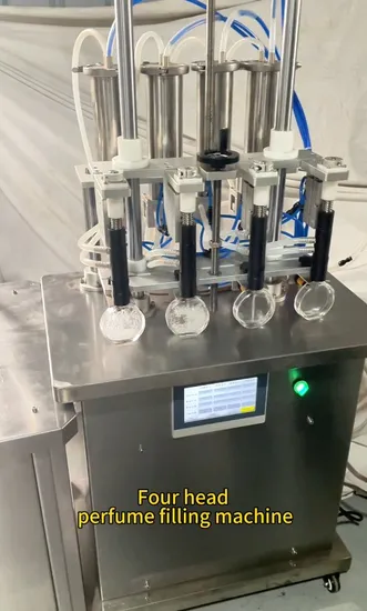 Macchina per il riempimento e la sigillatura di profumi liquidi, attrezzatura per la produzione di semilavorati