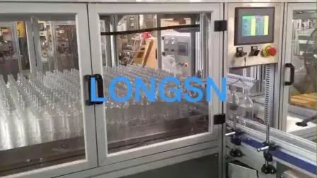 Macchina per imballaggio di bottiglie di plastica Macchina per insacchettamento di bottiglie Macchine per imballaggio di bottiglie semiautomatiche